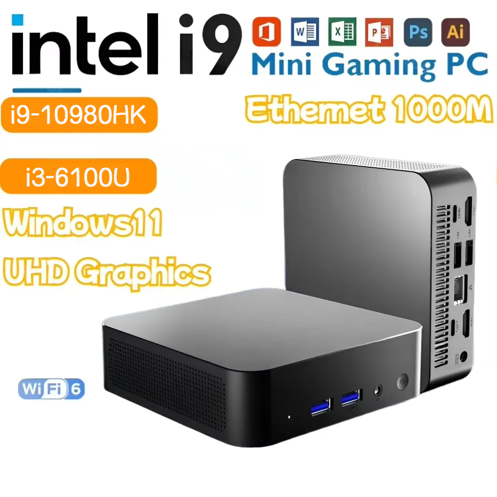 Esports Gaming Sleeve - YENİ MİNİ BİLGİSAYAR Intel Core i9