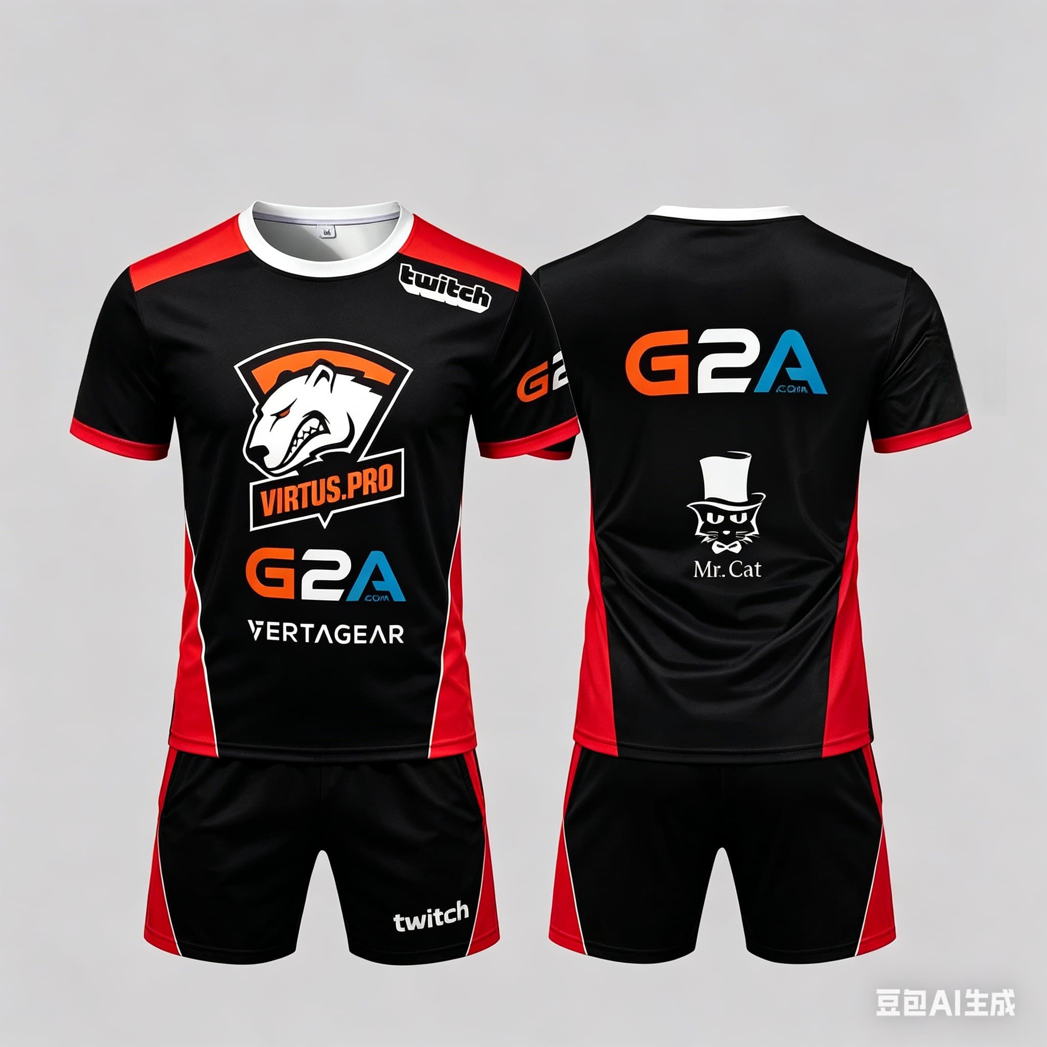 Esports & Gaming Optics Gmbh - Virtus.Pro Esports Club Üniformaları Yaz Açık