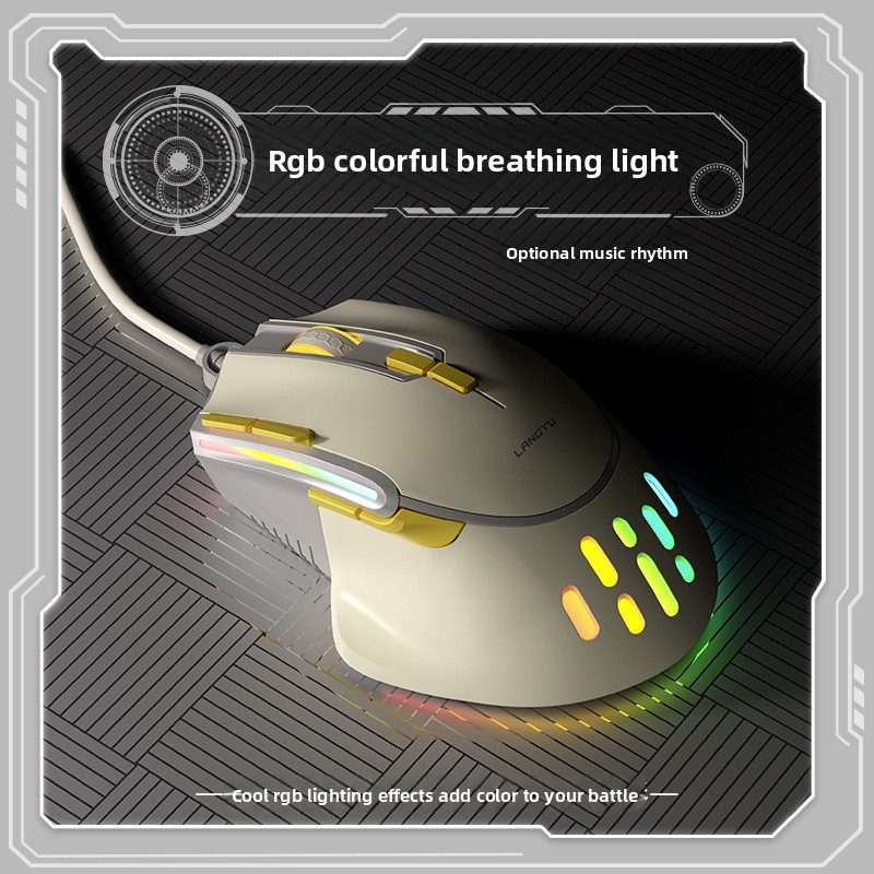 Esports Gaming Business - E-Spor Kablolu G3 Mekanik Optik Mouse