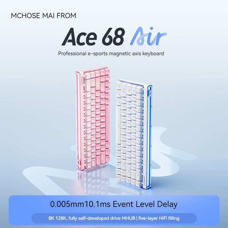 Gaming Esports Esports - Mchose Ace68 Air Manyetik Eksenli Mekanik
