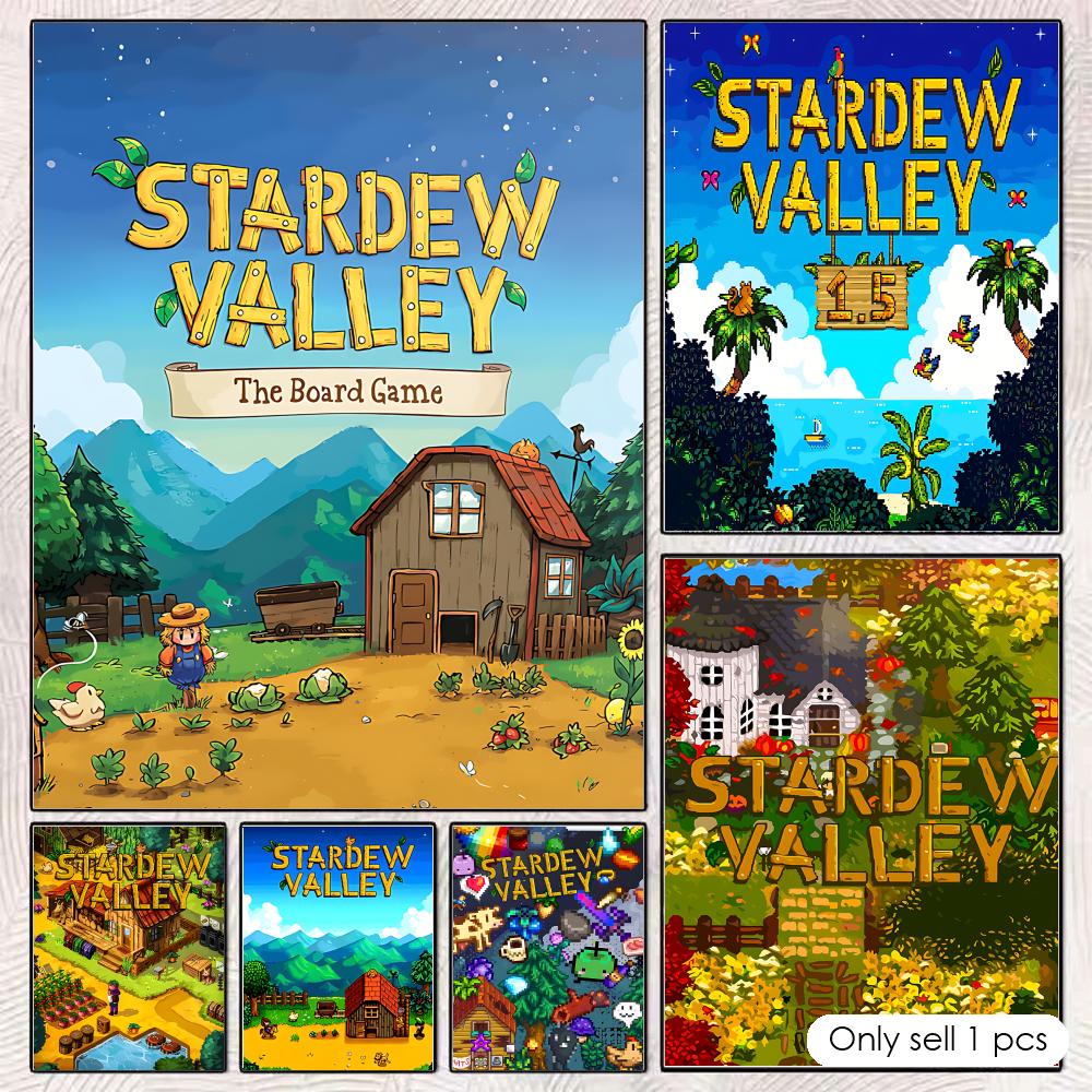 Esports Gaming Lounge - S-Stardew V-ValleyS Poster HD Duvar Dekoru