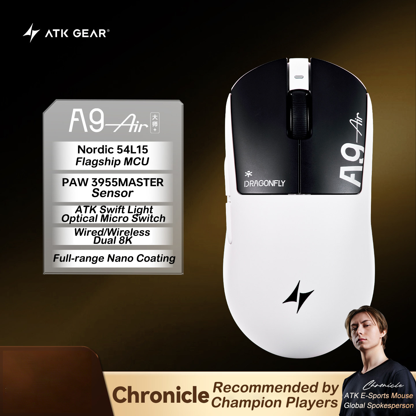 ATK A9 Air Ultimate Plus Oyun  - Ultimate Esports Gaming incelemesi ve fiyatı
