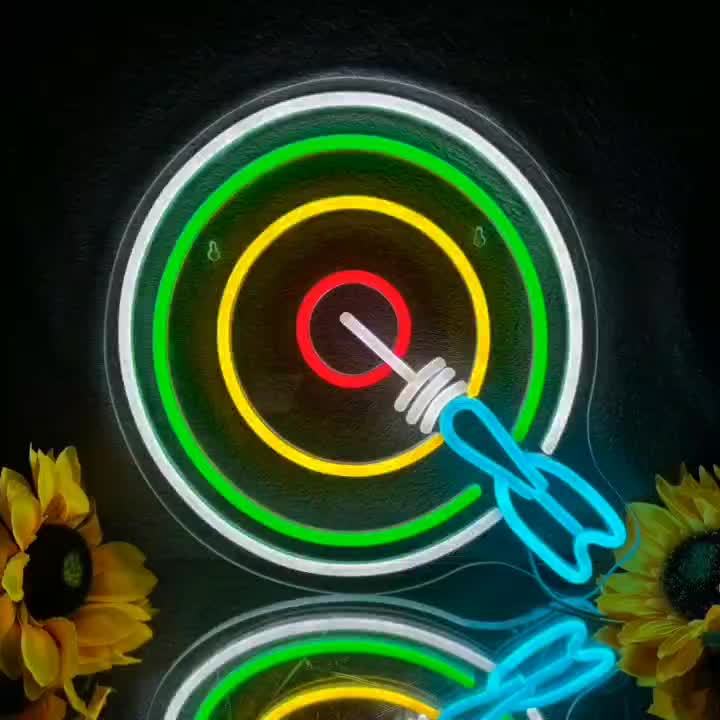 Bullseye Dart Neon Tabela Kısı - Esports Gaming Lounge incelemesi ve fiyatı