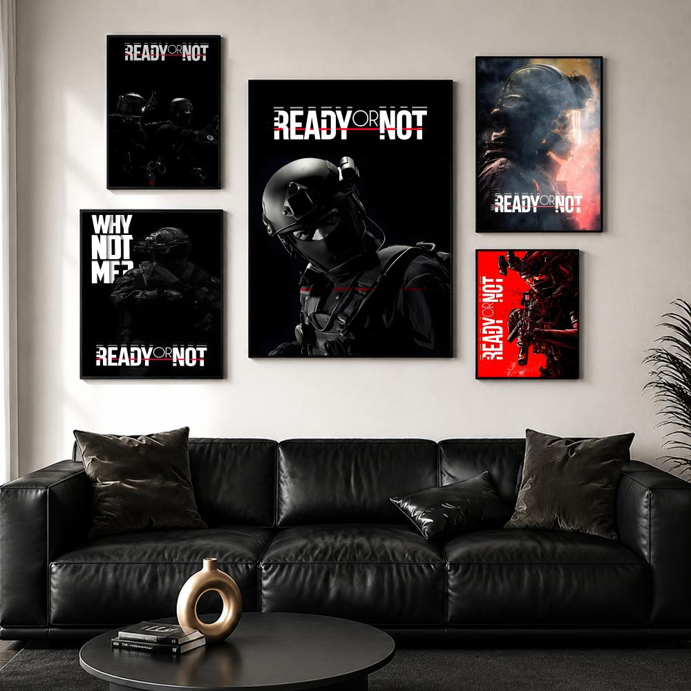 R-Ready veya N-NotS Posteri HD - Esports Gaming Lounge incelemesi ve fiyatı