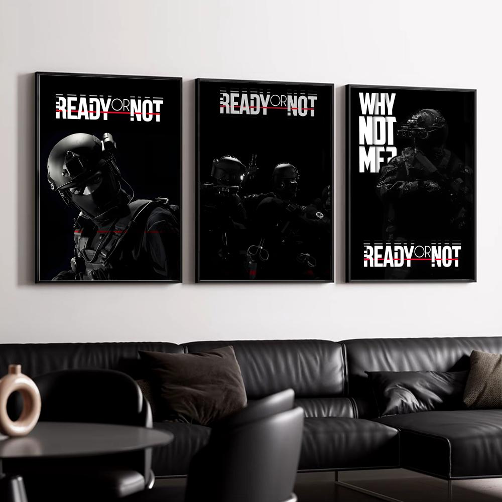 R-Ready veya N-NotS Posteri HD - Esports Gaming Lounge incelemesi ve fiyatı