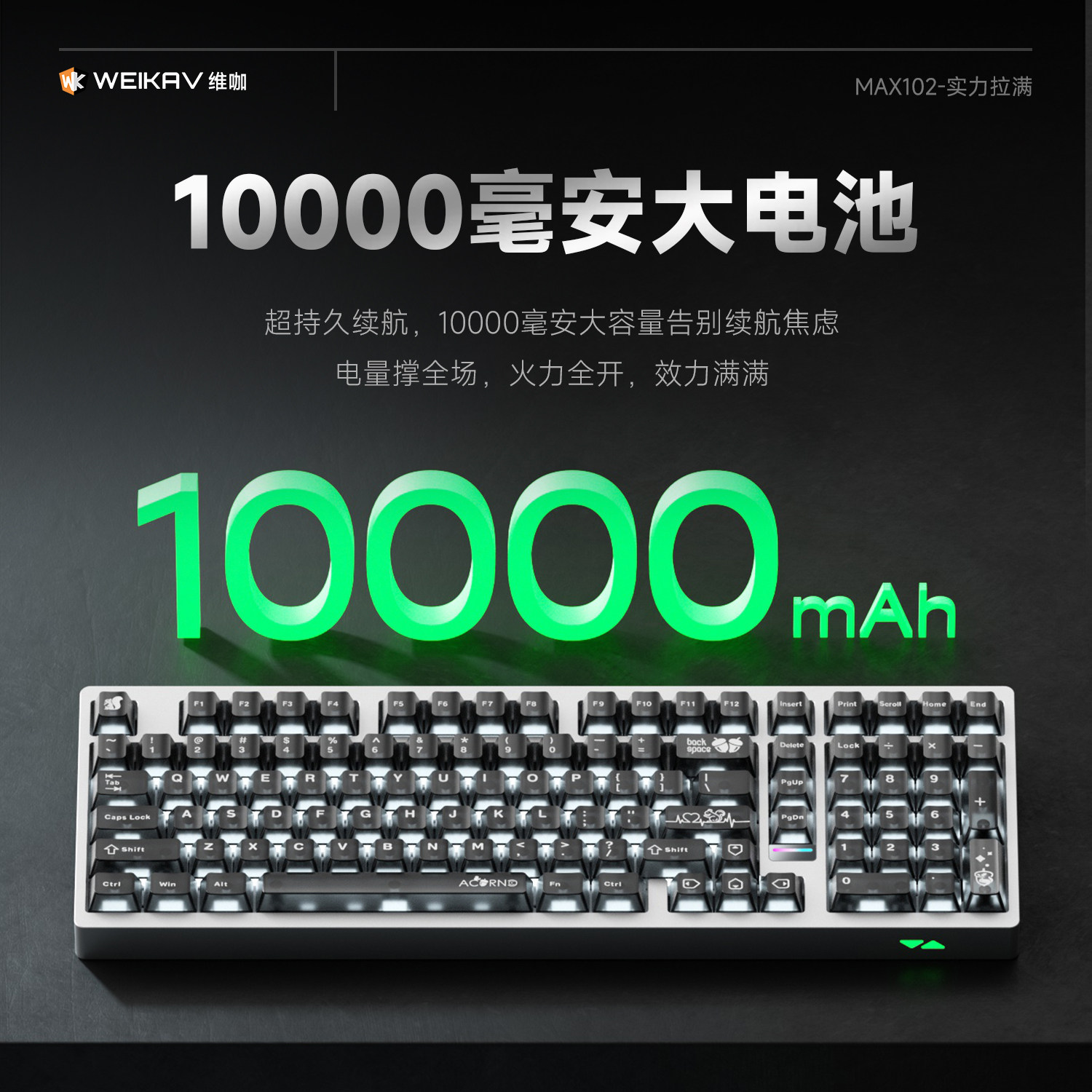 Weika Max102 Alüminyum Kasa Ka - Gaming Esports Esports incelemesi ve fiyatı