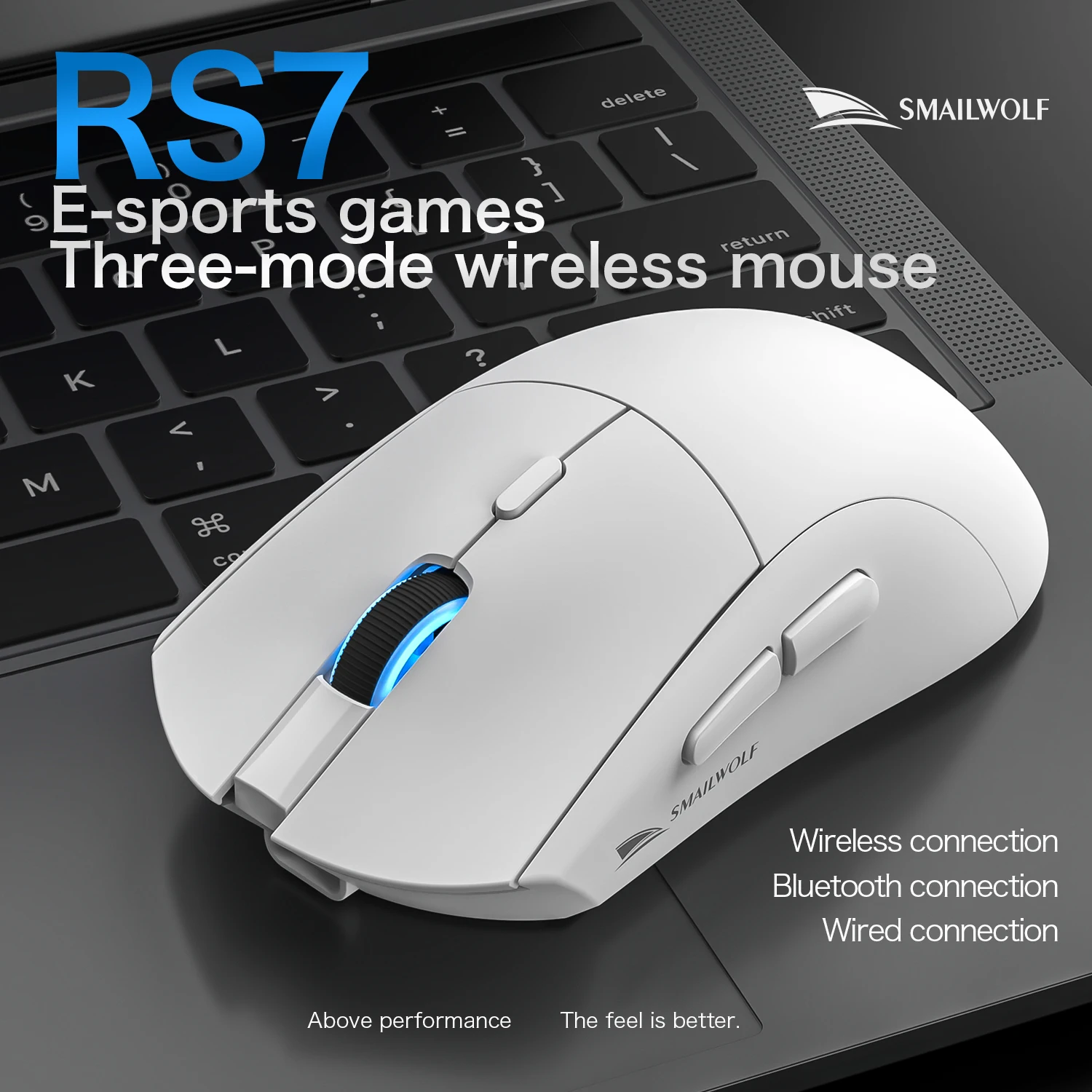 SMAILWOLF RS7 Oyun Mouse'u Blu - Esports Gaming Business incelemesi ve fiyatı
