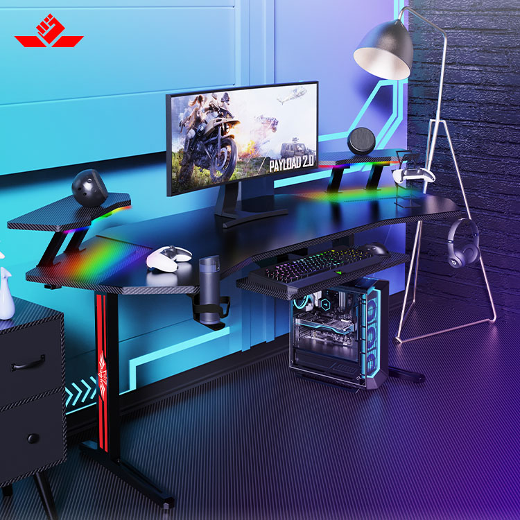 70 İnç Büyük RGB LED Işıklı E- - Gaming Esports Esports incelemesi ve fiyatı