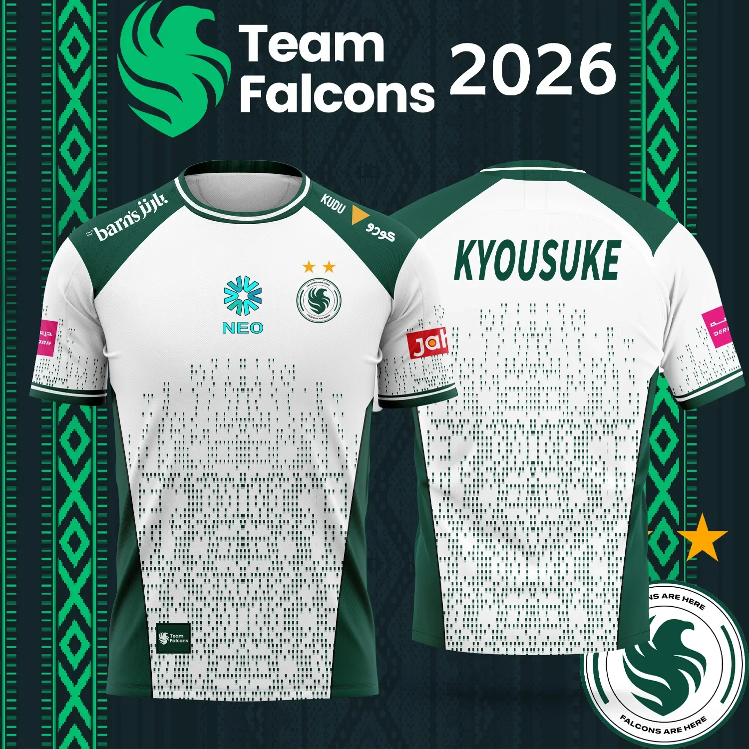 2026 Yeni TAKIM Falcons Esport - Esports Gaming Sleeve incelemesi ve fiyatı