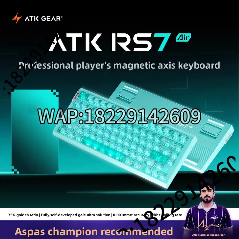 ATK RS7 Air Klavye Manyetik An - Esports & Gaming Optics Gmbh incelemesi ve fiyatı