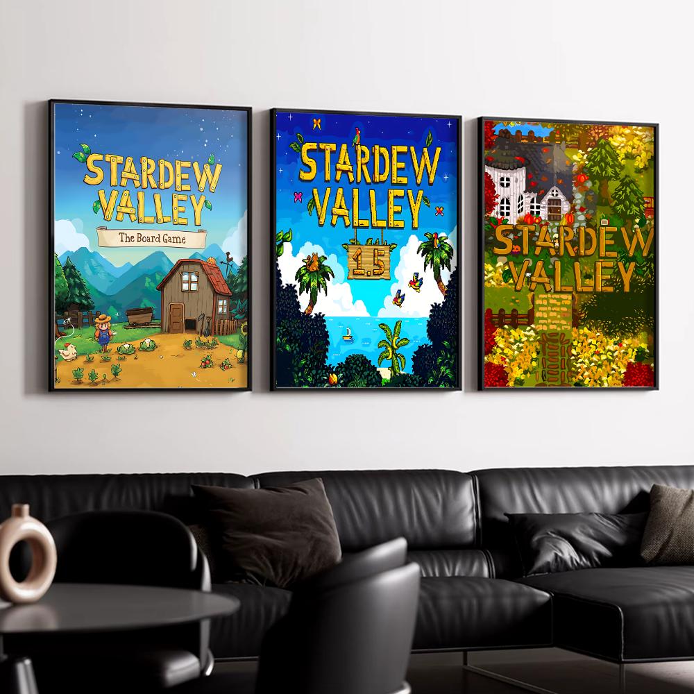 S-Stardew V-ValleyS Poster HD  - Esports Gaming Lounge incelemesi ve fiyatı